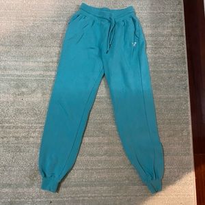 Teal Roxy sweatpants joggers